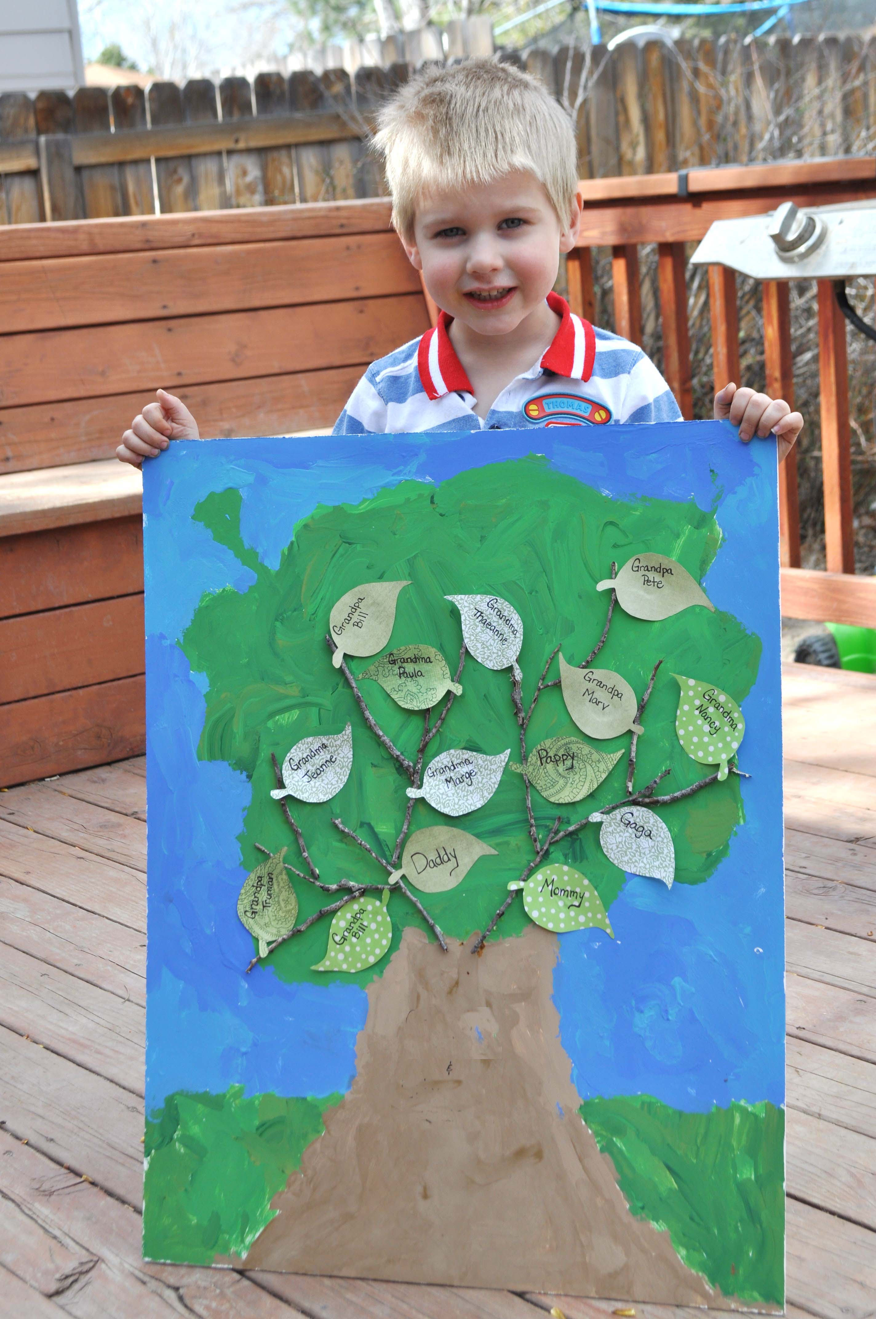 kids family tree craft | Fun With Family History
